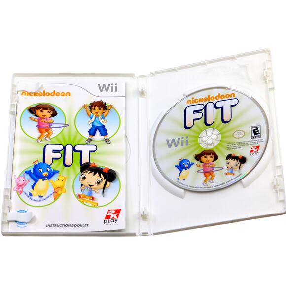 Nintendo Wii Nickelodeon Fit w/ Original Box & Manual - 2K Play - Picture 5 of 5